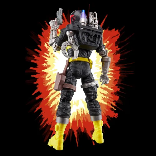 Vista 7 de G.I. Joe Classified Series Retro Cardback B.A.T. (Battle Android Trooper), figura de acción coleccionable de 6 pulgadas con 11 accesorios