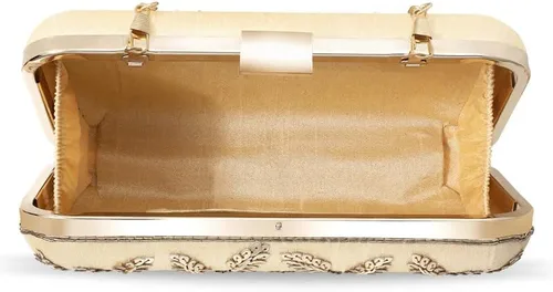 Vista 5 de Aheli Valentines Gift Bags Indian Potli Bags For Women Evening Bag Clutch Ethnic Bride Purse With Drawstring