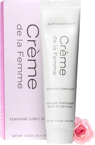 Vista 4 de Crema hidratante vaginal diaria Crème De La Femme para un alivio duradero de la sequedad femenina, libre de productos químicos y hormonas, sin