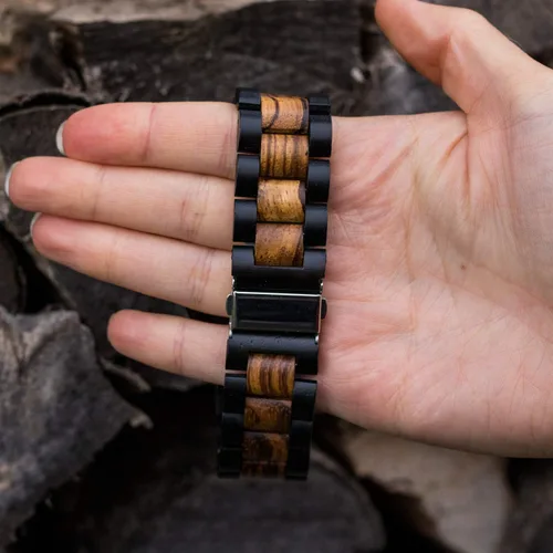 Vista 6 de Viking Gifts for Men Exquisite Norse Watch in Custom Wooden Box - Timeless Elegance