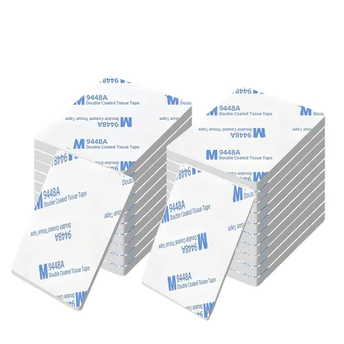Vista 10 de Almohadillas adhesivas súper pegajosas de doble cara, espuma de 3 mm, 50 piezas, cinta adhesiva de espuma de doble cara fuerte, cinta adhesiva