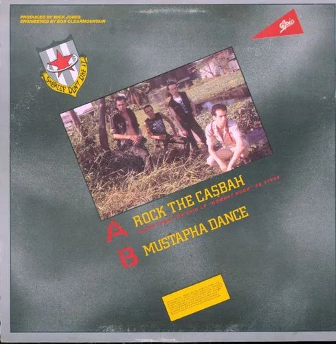 Vista 2 de THE CLASH ROCK THE CASBAH vinyl record