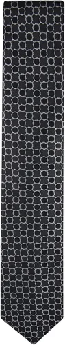 Vista 2 de Calvin Klein Men's Classic Black Solid and Pattern Ties (Standard and Extra Long Sizes)