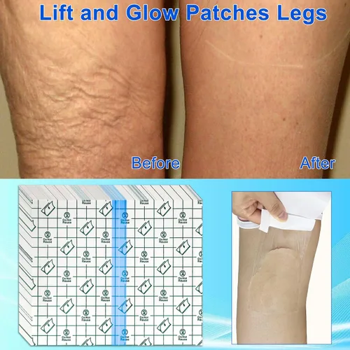 Vista 4 de Thigh Lift Tape for Loose Skin - Invisible Firming Patches for Legs, Reducing Thigh Friction - Lifting Patches for Sagging Skin, Stomach, Arms, Body