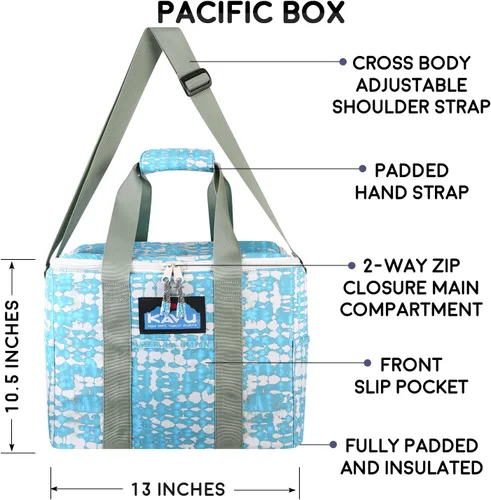 Vista 6 de KAVU Pacific Box - Bolsa enfriadora cruzada aislada a prueba de fugas