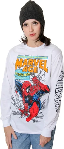 Vista 2 de Marvel Spider-Man Age - Camiseta de manga larga para hombre