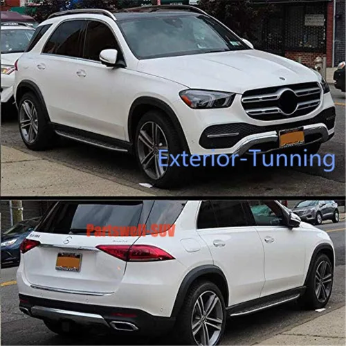 Vista 6 de Pedales laterales para Mercedes Bens GLE V167 2019 2020