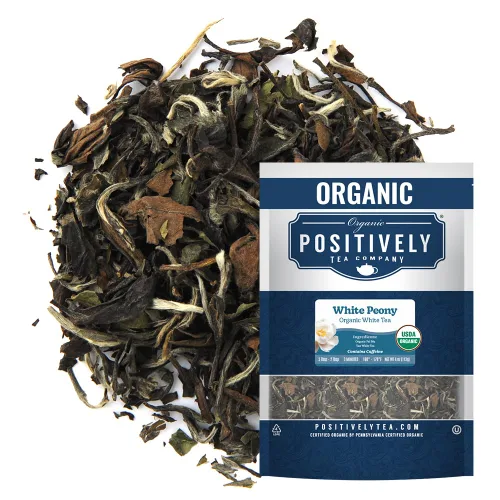 Vista 127 de Bolsas de hojas sueltas para té. Orgánicas por USDA. Positively Tea LLC.