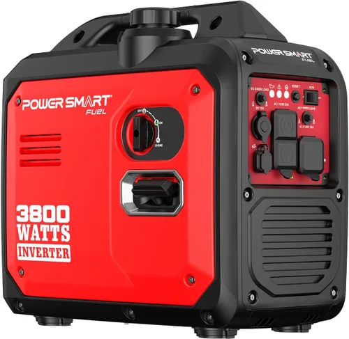 Vista 9 de Generador inversor portátil PowerSmart de 2500 vatios para acampar