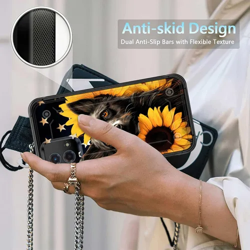 Vista 5 de Funda para Moto G Stylus 5G 2023, resistente de doble capa de policarbonato duro y silicona suave, resistente a prueba de golpes, funda protectora