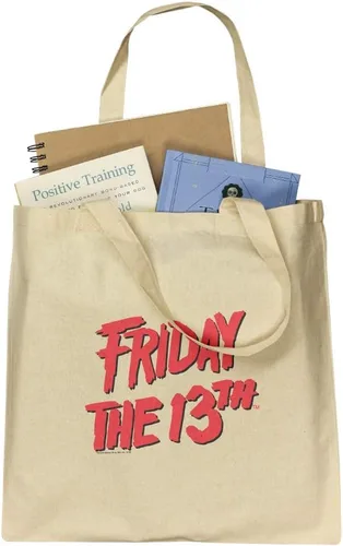 Vista 2 de GRAPHICS & MORE Bolsa reutilizable de viaje con logotipo de Friday the 13th, Multi
