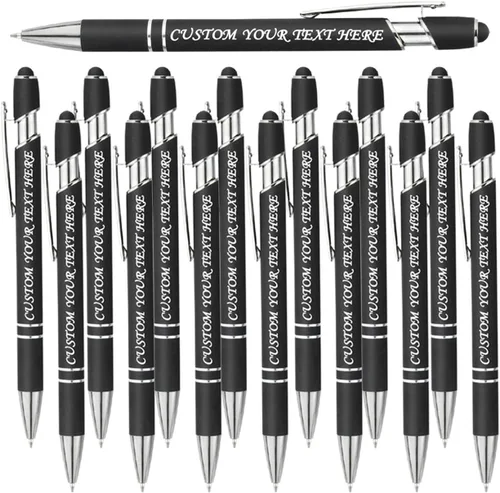 Vista 99 de VectWaby - Bolígrafos personalizados a granel, bolígrafo grabado con nombre, logotipo, lápiz capacitivo para pantallas táctiles, a granel