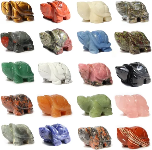 Vista 13 de Figuras de elefante con piedras preciosas de jade blanco, 1 unidad, figuras de elefante pequeño, estatuas de animales de cristal curativo talladas a