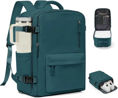 Vista 38 de VGCUB Travel Backpack for Women Carry on Backpack,15.6 Inch Laptop Backpack