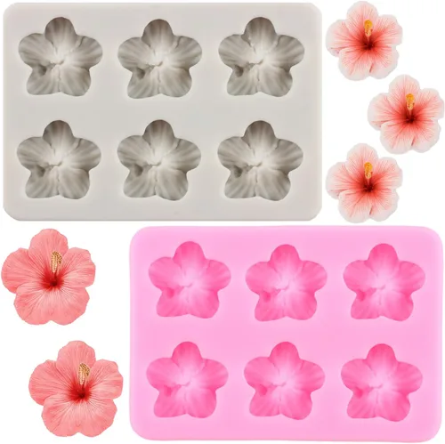 Vista 19 de Moldes de silicona de girasol, molde de fondant de flores para decoración de pasteles, decoración de cupcakes, pasta de caramelo de chocolate, juego