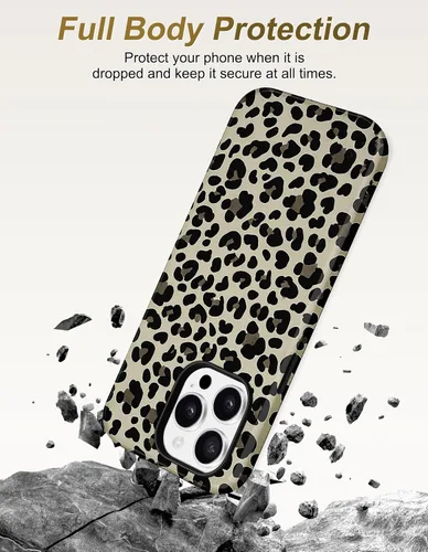 Vista 101 de Jusy Funda compatible con MagSafe con estampado de caparazón de tortuga marrón para iPhone 7/8/SE, cubierta protectora de TPU suave magnética