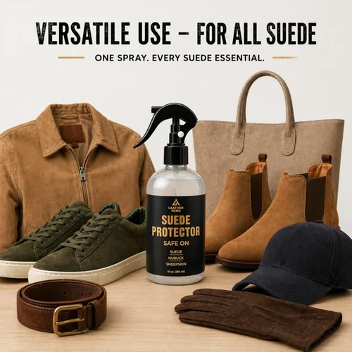 Vista 5 de Protector de gamuza compatible con botas Ugg (10 onzas) – Spray impermeabilizante para botas de gamuza, zapatos, chaquetas, accesorios – Spray