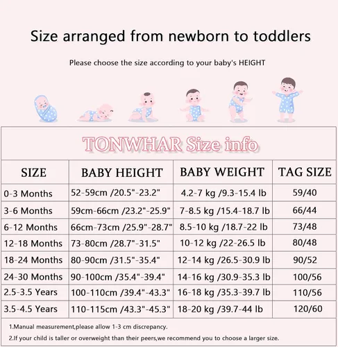 Vista 3 de TONWHAR Disfraz unisex para bebé, traje de animal para niños pequeños y niños