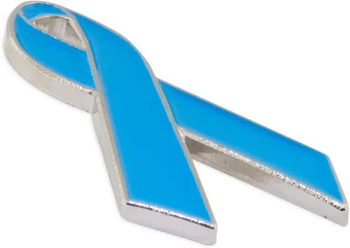 Vista 33 de PinMart Awareness - Pin de solapa esmaltado – Pin de cinta chapado en níquel y oro – Cinta de prevención y conciencia – Broche de joyería con parte