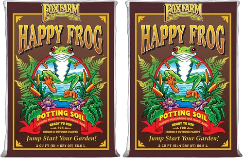 Vista 8 de FoxFarm FX14047 (2 pies cúbicos) tierra orgánica FoxFarm Happy Frog