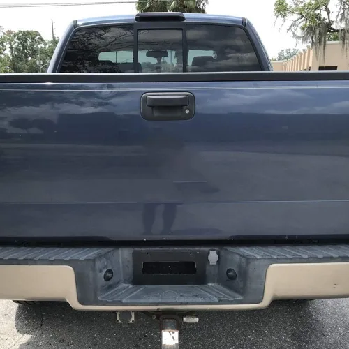 Vista 9 de PIT66 3ª luz de freno LED, compatible con Ford F150 2004-2008 Tercera lámpara de freno de freno luz de lente ahumada carcasa negra