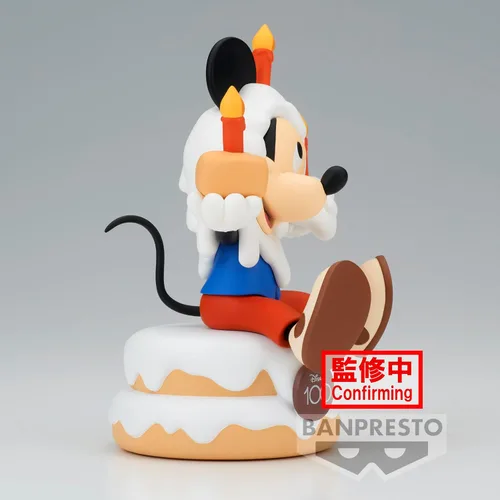 Vista 2 de Banpresto - Personajes de Disney - Mickey Mouse (100 aniversario de Disney), figura de Bandai Spirits Sofubi