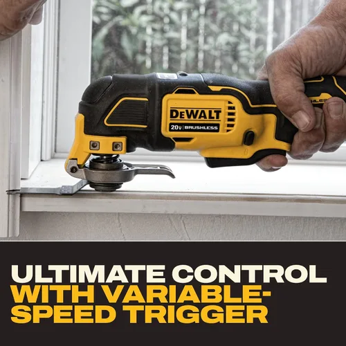 Vista 8 de DEWALT 20V MAX Cordless Drill Driver and Oscillating Multi-Tool Combo Kit with 2 x 2 Ah Batteries and Charger, Blade and Workbag (DCK251D2)