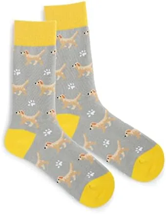 Vista 8 de Knapfold Calcetines divertidos para hombre con diseño de animal