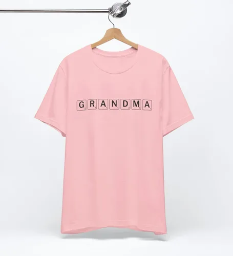 Vista 8 de Scrabble Personalized Shirt, Add Your Own Text, Custom Scrabble Font Shirts, Customized T-Shirts, Custom Scrabble Design Shirt