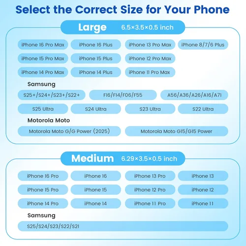 Vista 3 de Mopaclle Funda vertical para teléfono celular con clip y bucle para cinturón, resistente soporte para cinturón de teléfono compatible con iPhone 17