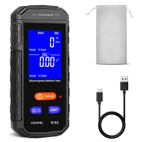 Vista 9 de Medidor EMF Recargable - Azul 2-Azul