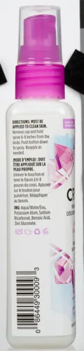 Vista 3 de Crystal, desodorante en aerosol, bomba, 4 oz