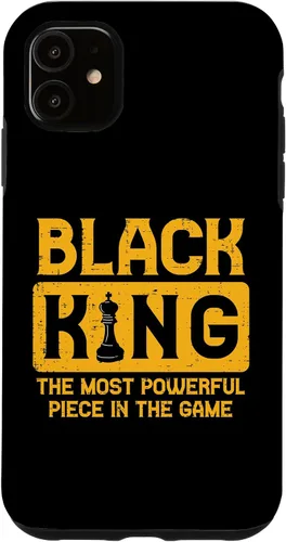 Vista 8 de Black King Chess Black Pride History BHM African Men Gift Case for iPhone 17