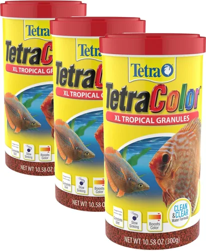 Vista 10 de TetraColor XL Gránulos Tropicales con Potenciador de Color Natural, 2.65 Oz