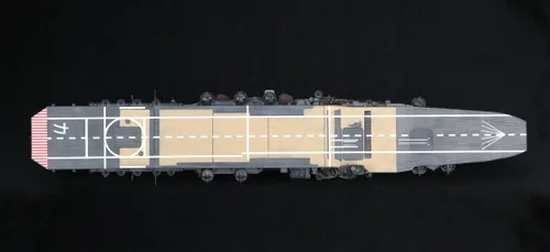 Vista 4 de 1/350 Portaaviones de la Armada Japonesa Kaga