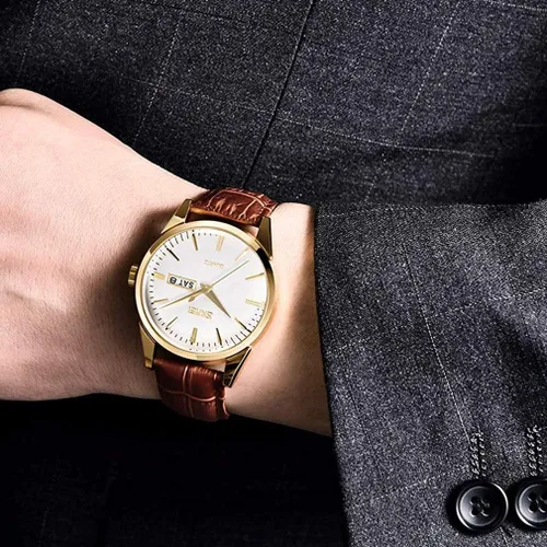 Vista 7 de SKMEI Pair Watches for Couples Men and Women His and Hers Watch Set Husband Wife Valentines Matching Wrist Watch Wedding Gifts Waterproof Business