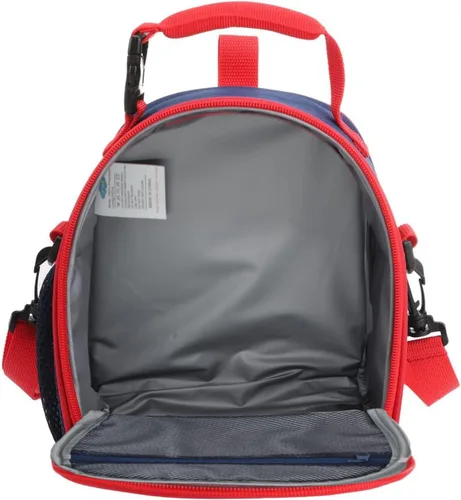 Vista 2 de Lonchera para niños con aislamiento térmico reutilizable para niños, con correa para el hombro, lonchera, bocadillos, 3D, bolsas de almuerzo