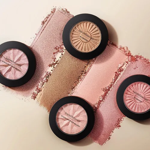 Vista 9 de bareMinerals Gen Nude - Rubor resaltador, color malva brillante, 0.14 oz
