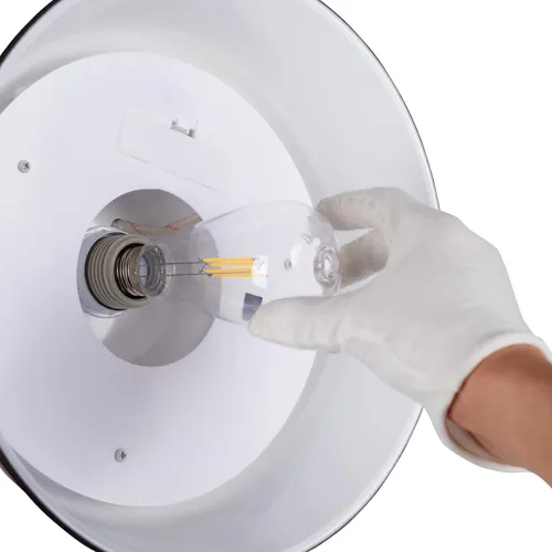 Vista 6 de Bombillas LED, 3 V 2 W de bajo voltaje CC, 3000 K blanco cálido E26 bombilla base para luces solares de granero, aplique de pared al aire libre