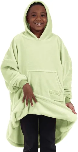 Vista 14 de THE COMFY Dream Jr para niños Manta portátil de forro polar de microfibra ligera con capucha y bolsillo Visto en Shark Tank
