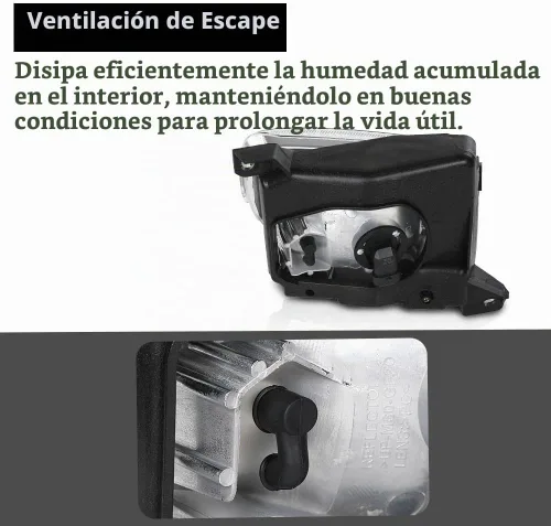 Vista 7 de G-PLUS - Faros antiniebla para Toyota Tundra 2000-2006, transparentes