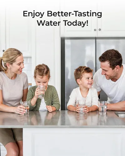 Vista 8 de Waterdrop Filtro de agua de repuesto para debajo del fregadero, 2PP+CT, Reemplazo para TSU-W, Sistema de filtro de agua para debajo del fregadero