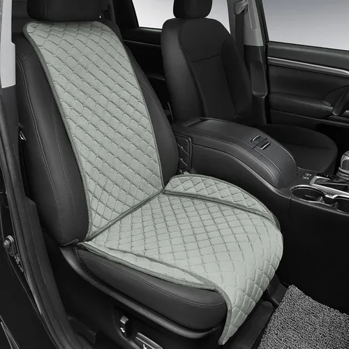 Vista 19 de surpassme Fundas de Asiento de Coche Cómodas Fundas de Asiento Delantero Universales para Accesorios de Automóvil, Fundas Interiores Acolchadas