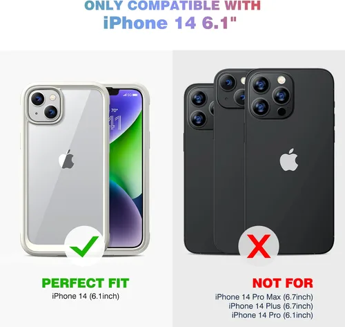 Vista 998 de DIACLARA - Funda transparente compatible con iPhone XR 6.1 pulgadas 2018