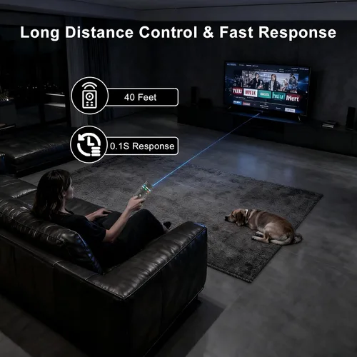 Vista 5 de Luyeper Repuesto para control remoto Vizio Smart TV, control remoto XRT136 para todos los televisores Vizio D, V, M, P, PX, E Series