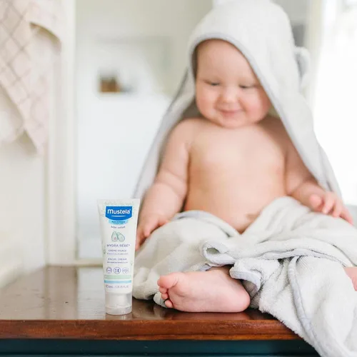 Vista 11 de Mustela Hydra Bebe Crema facial – Hidratante diario para bebé con aguacate natural, aceite de jojoba y manteca de karité, 1.35 onzas líquidas. El