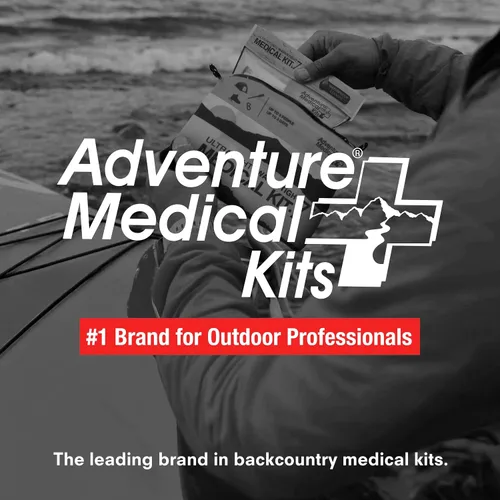 Vista 7 de Adventure Medical Kit Ultraligero / Impermeable Kit médico .7 – Hasta 3 personas, hasta 3 días – Incluye vendajes, elementos esenciales de ampolla