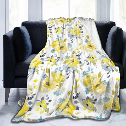 Vista 12 de Manta de hongos florales retro de los años 70, mantas suaves de franela para cama, acogedora y ligera, regalos de felpa para mujeres, hombres