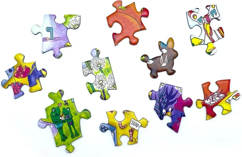 Vista 4 de The Forest Feast • Rompecabezas de 1000 piezas de The Magic Puzzle Company • Serie Dos