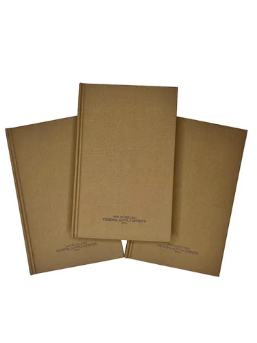 Vista 3 de Military Army Coyote Log Book Notebook (5.25"x8") 192 Pages Training Field Business Operations Encuadernación desconocida